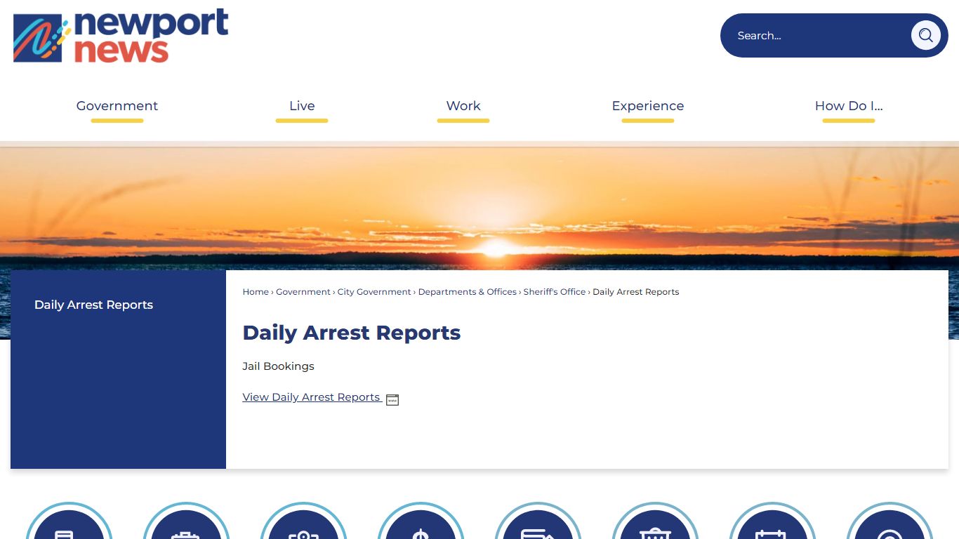 Daily Arrest Reports | Newport News, VA - Official Website